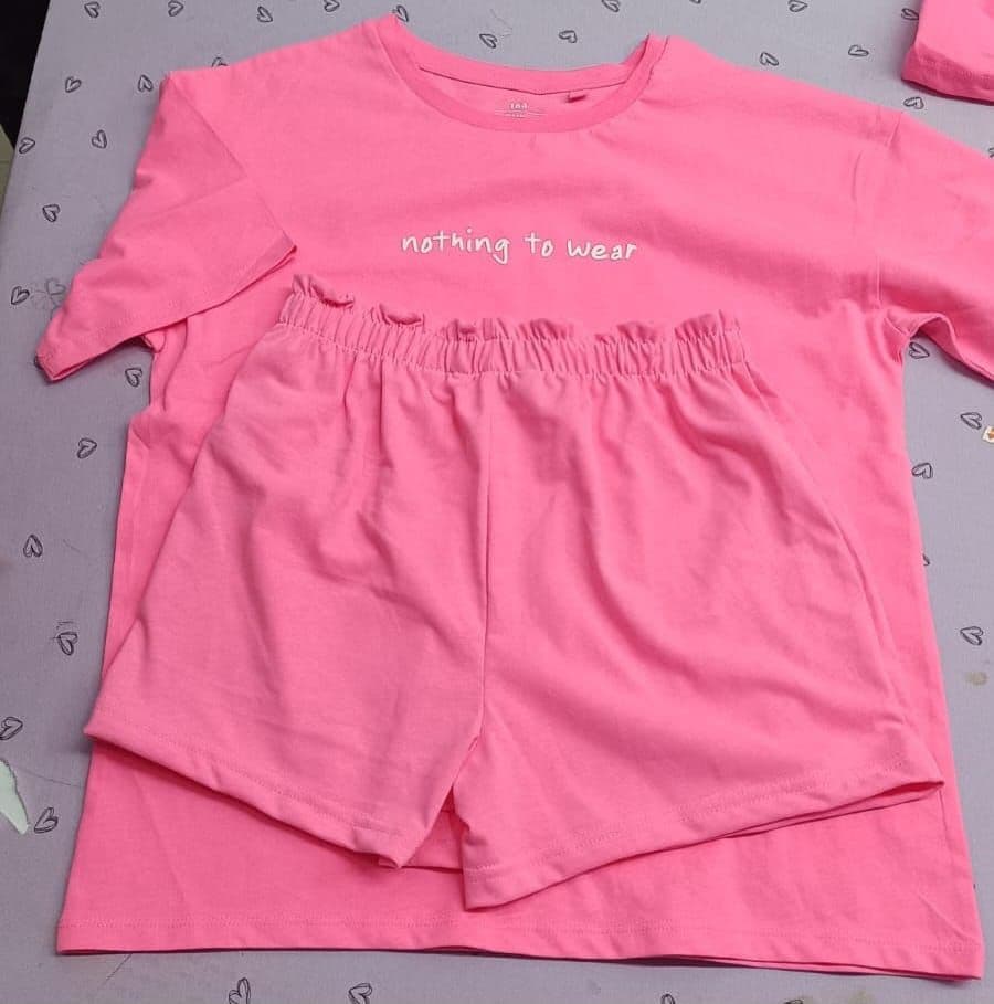 Ladies tee shirt set
