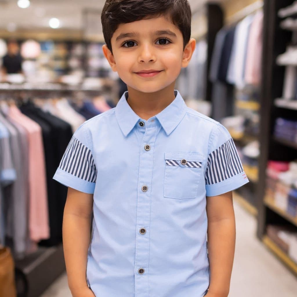 Mayoral brand baby boys short sleeve shirt